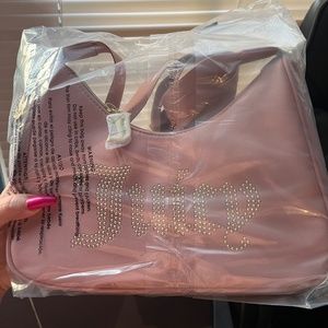 Juicy Couture Pink Taffy Crossbody Purse